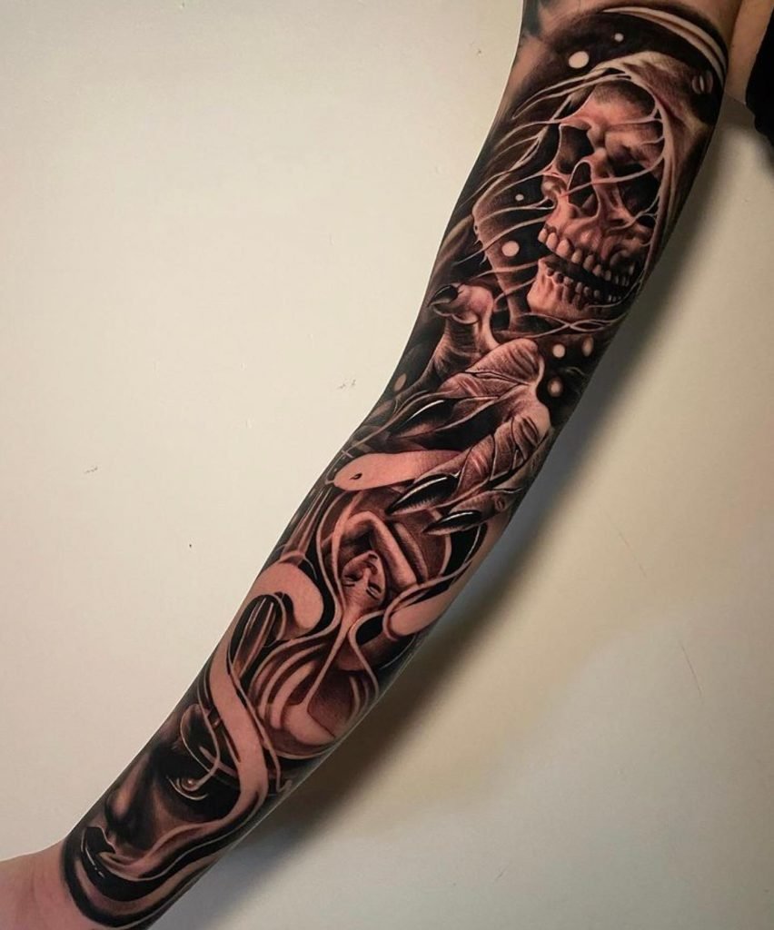 Grim Reaper Tattoo Drawing