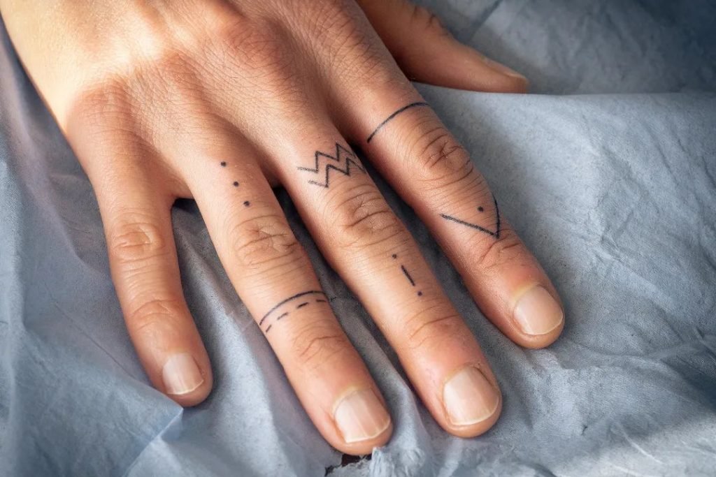 Male Aquarius Tattoo Ideas Male Aquarius Tattoo