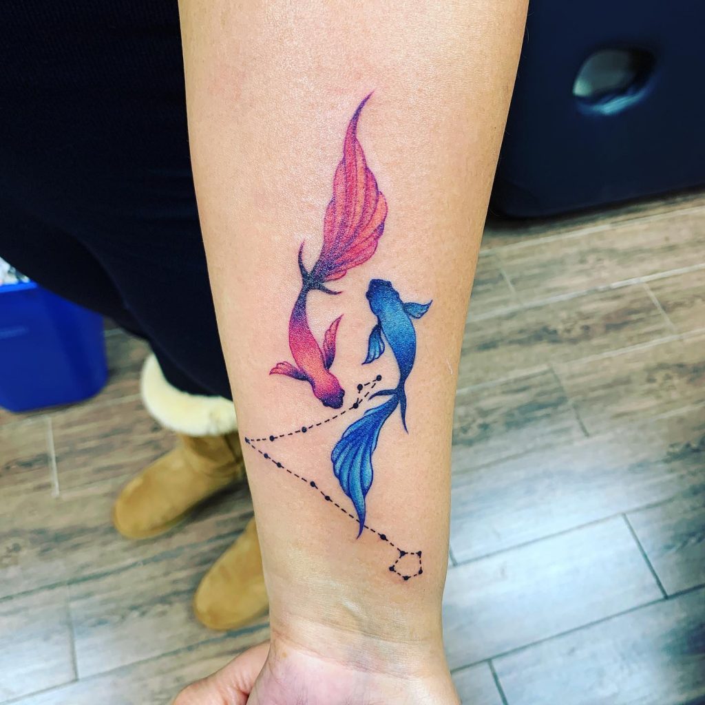Small Pisces Tattoo