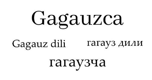 Gagauz Bessarabia Language