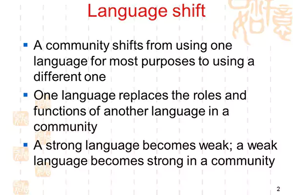 Language Shift