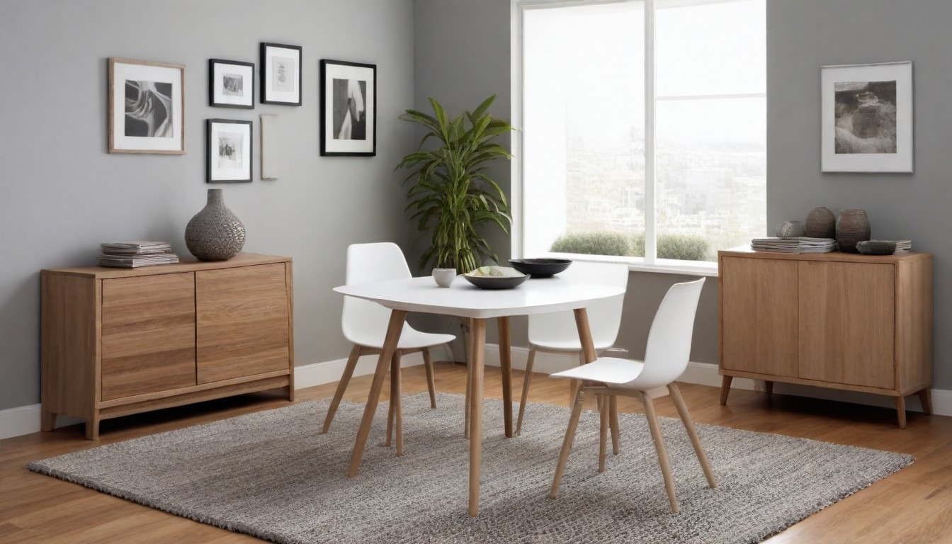 Integrating Dining Tables into Small Living Spaces