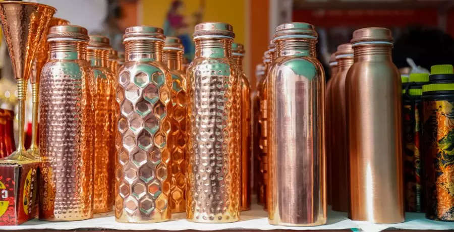 Benefits of drinking water from copper bottles and glasses