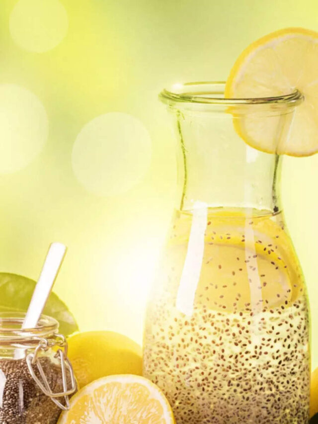Summer weight loss drink: How to make lemon chia seeds water