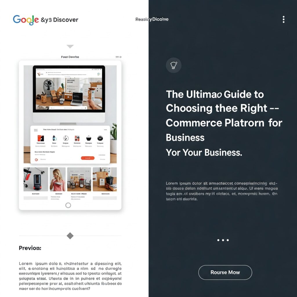The Ultimate Guide to Choosing the Right E-commerce Platform for Your Business in 2025 1 Guide to Choosing the Right E-commerce Platform